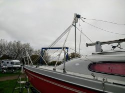 System for lowering the mast on my own.